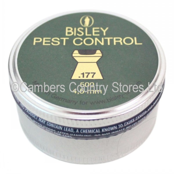Bisley Air Rifle Pellets Pest Control .177 x 400 Cambers Country Store